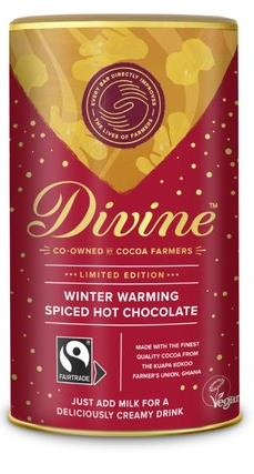Horká čokoláda s perníkovým kořením Divine 300 g